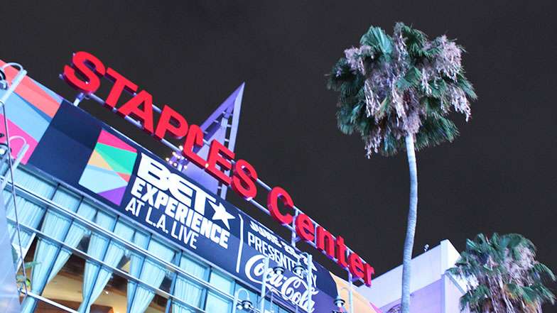staples center